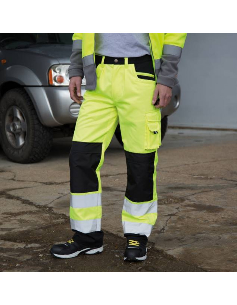 Pantaloni de lucru fosforescenți